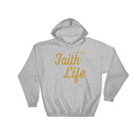 "Faith Life" Unisex Hoodies - Thumbnail 4