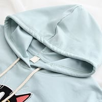 Kawaii cat hoodie - Thumbnail 4