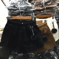 Diamond checkered thick shorts - Thumbnail 2