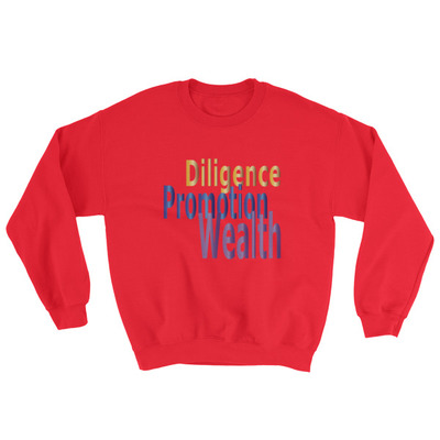 "diligence" unisex sweatshirt