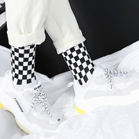 CHECKERBOARD SOCKS - Thumbnail 4