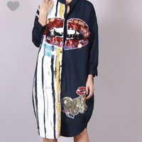 Punk Chiffon Dress - Thumbnail 1