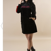 Baby girl hoodie dress - Thumbnail 1