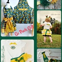 Boys Green Bay Packers Game Day Outfit, Baby Boys Football Outfit, Coming Home Outdir - Thumbnail 3