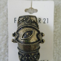 (New with tags) Evil Eye Armour Ring - Thumbnail 1