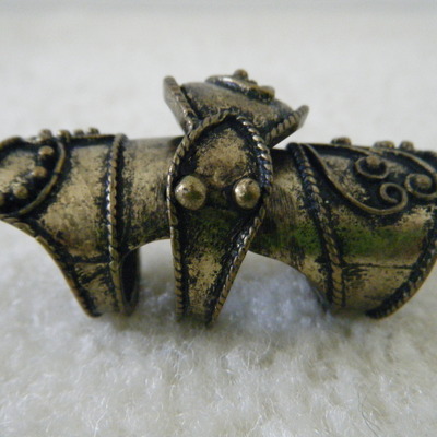 (new with tags) evil eye armour ring