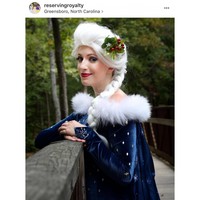 J998 OLAF'S FROZEN ADVENTURE Elsa dress - Thumbnail 1