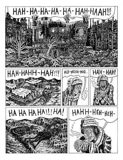 Twilight of the Bat page 3 (original art)