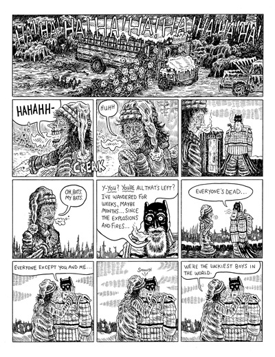 Twilight of the Bat page 4 (original art)