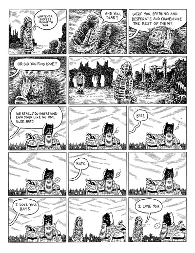 Twilight of the Bat page 6 (original art)