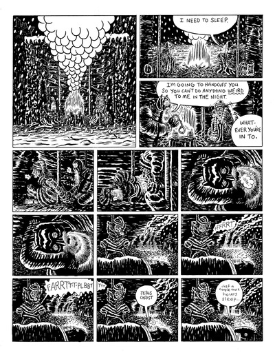 Twilight of the Bat page 7 (original art)