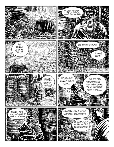 Twilight of the Bat page 8 (original art)