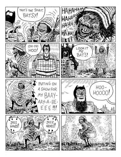 Twilight of the Bat page 11 (original art)