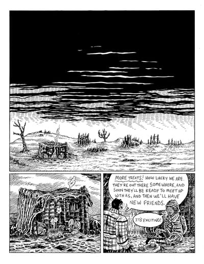 Twilight of the Bat page 13 (original art)