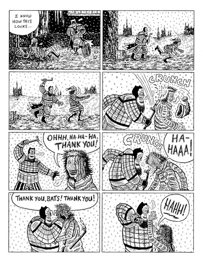 Twilight of the Bat page 18 (original art)