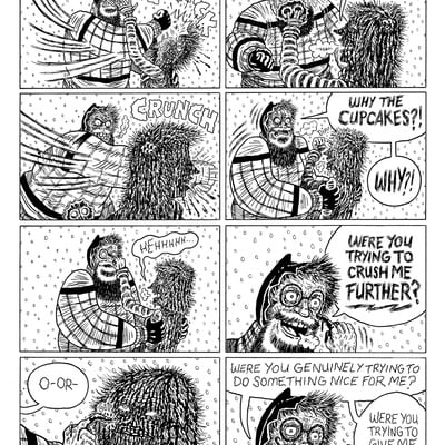 Twilight of the bat page 19 (original art)