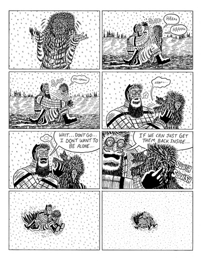 Twilight of the Bat page 20 (original art)