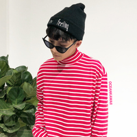 VINTAGE TURTLENECK STRIPE TOP - Thumbnail 2