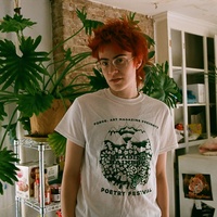 Reading Rainbow Poetry Festival T-Shirt designed by Leesh Adamerovish - Thumbnail 1