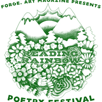 Reading Rainbow Poetry Festival T-Shirt designed by Leesh Adamerovish - Thumbnail 2