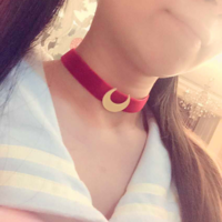 Sailor Moon Velvet Red Choker - Thumbnail 1