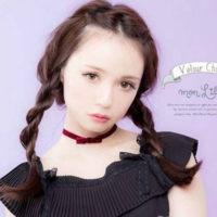 Velvet Bow Bell Ribbon Choker - Thumbnail 1