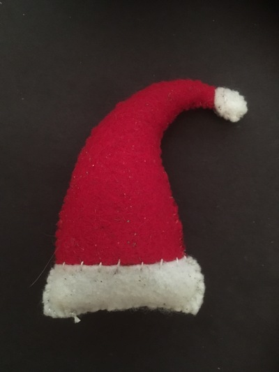 'The Santa Hat' custom catnip toy!