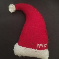 'The Santa Hat' custom catnip toy! - Thumbnail 1