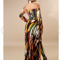 Paint Splash Maxi Jumpsuit - Thumbnail 1