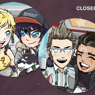 Ffxv "crow's nest" postcard set