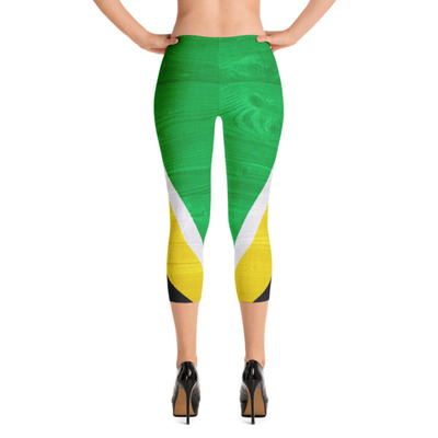 Guyana design capri leggings