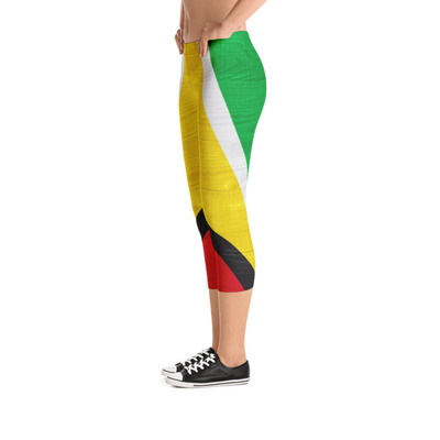 Guyana design capri leggings
