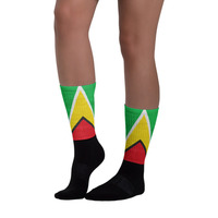 Guyana design Socks - Thumbnail 1