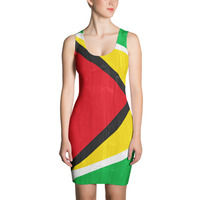 Guyana design Sublimation Cut & Sew Dress - Thumbnail 1