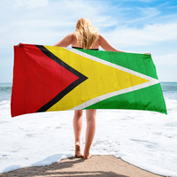 Guyana design Towel - Thumbnail 1