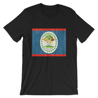 Belizan flagUnisex T-Shirt - Thumbnail 4