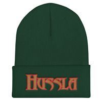 Gold Red Hussla Solo 11302017 Cuffed Beanie - Thumbnail 3