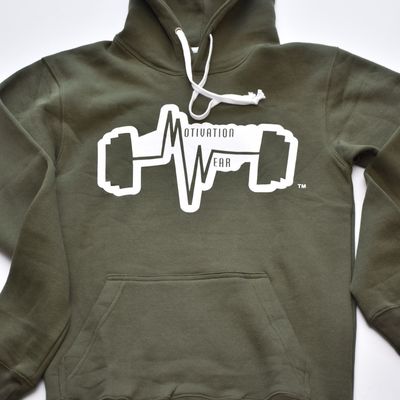 Mw classic olive green hoodie