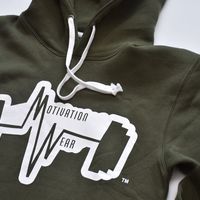 MW Classic Olive Green Hoodie - Thumbnail 2