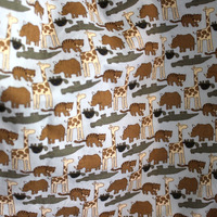 Animals Fabric Bag - Thumbnail 1