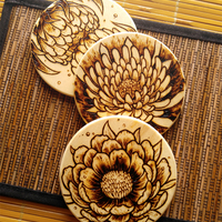 Chrysanthemum coaster set - Thumbnail 3