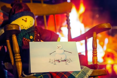 "Idol Worship" Holiday Cards [LAST PACKS of 4]