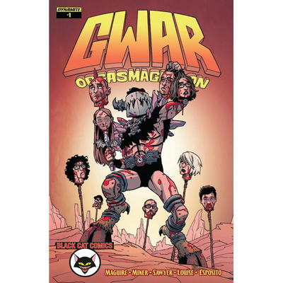 Gwar #1 black cat comics store variant