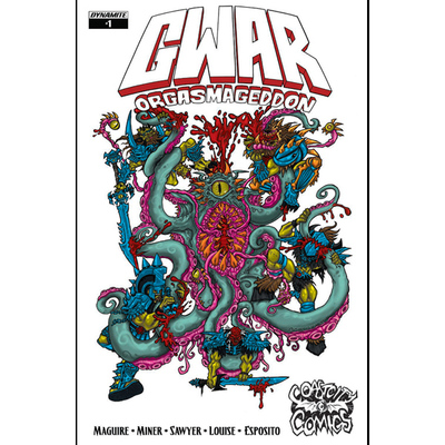 Gwar #1 coast city comics store variant