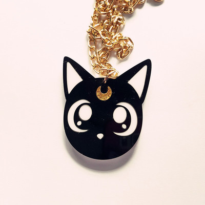 Cute cat necklace - Thumbnail 5