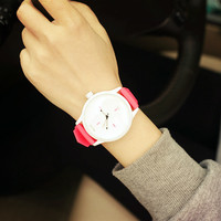 Cute  Soft Silicone Strap Jelly Quartz Watch - Thumbnail 1