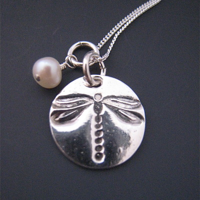 Dragonfly necklace