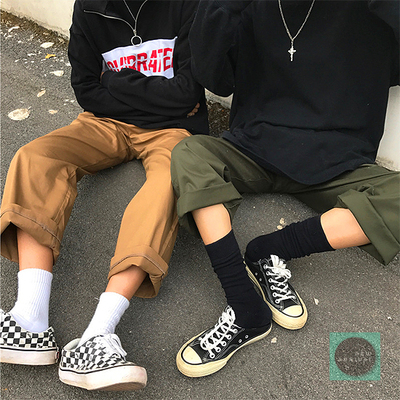 Free Shipping-HARAJUKU CARPENTER PANTS