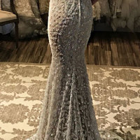 Luxurious Mermaid Wedding Dresses Bridal Gowns - Thumbnail 4