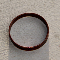 Hammered Copper Ring - Thumbnail 3